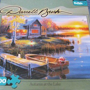 Buffalo Jigsaw Puzzle Autumn at the Lake